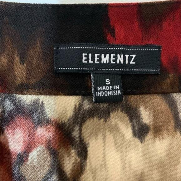 Elementz Floral Zip Up Jacket - Picture 8 of 8